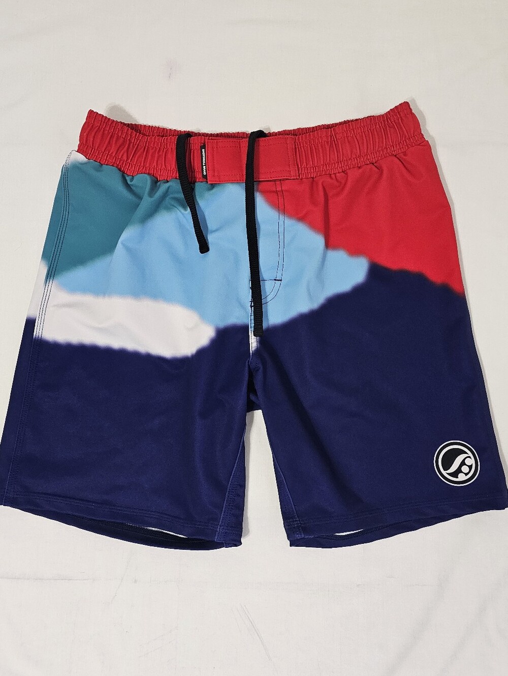 Shoyoroll Uniforms USA Made Active Combat Shorts 2XL Red Blue Colorblock